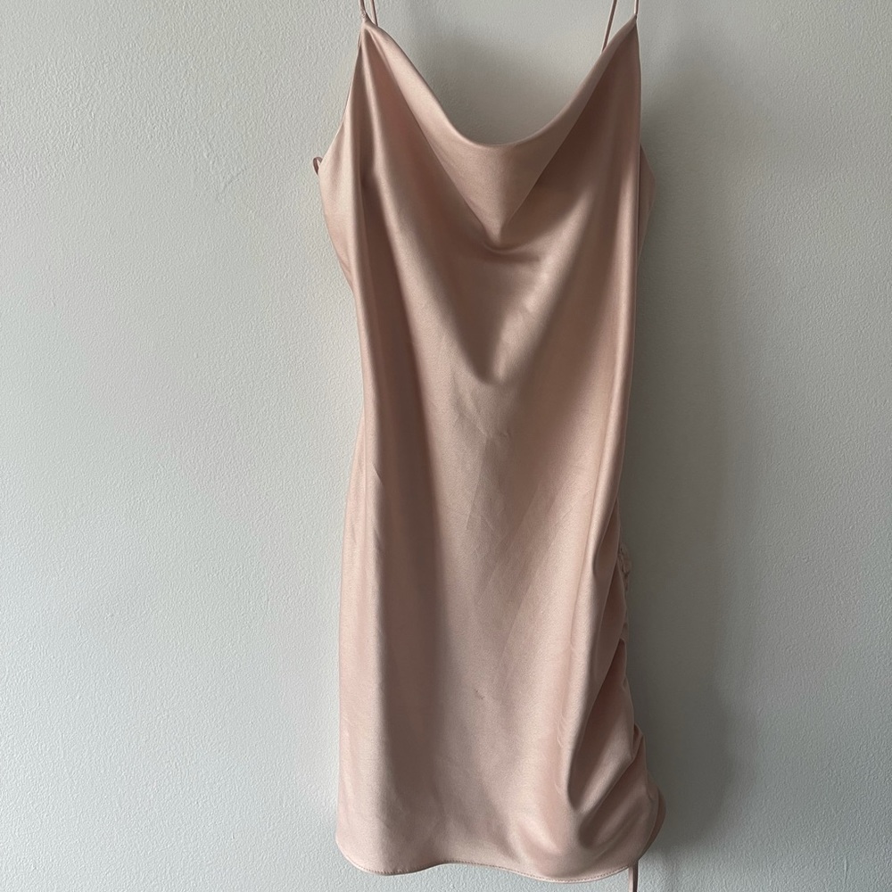Satin Dress Topshop